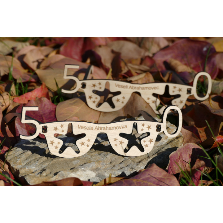 50th Birthday Party Eyeglass